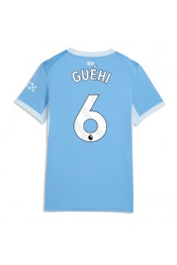 Manchester City Marc Guehi #6 Fotballdrakt Hjemme Klær Dame 2026-27 Korte ermer